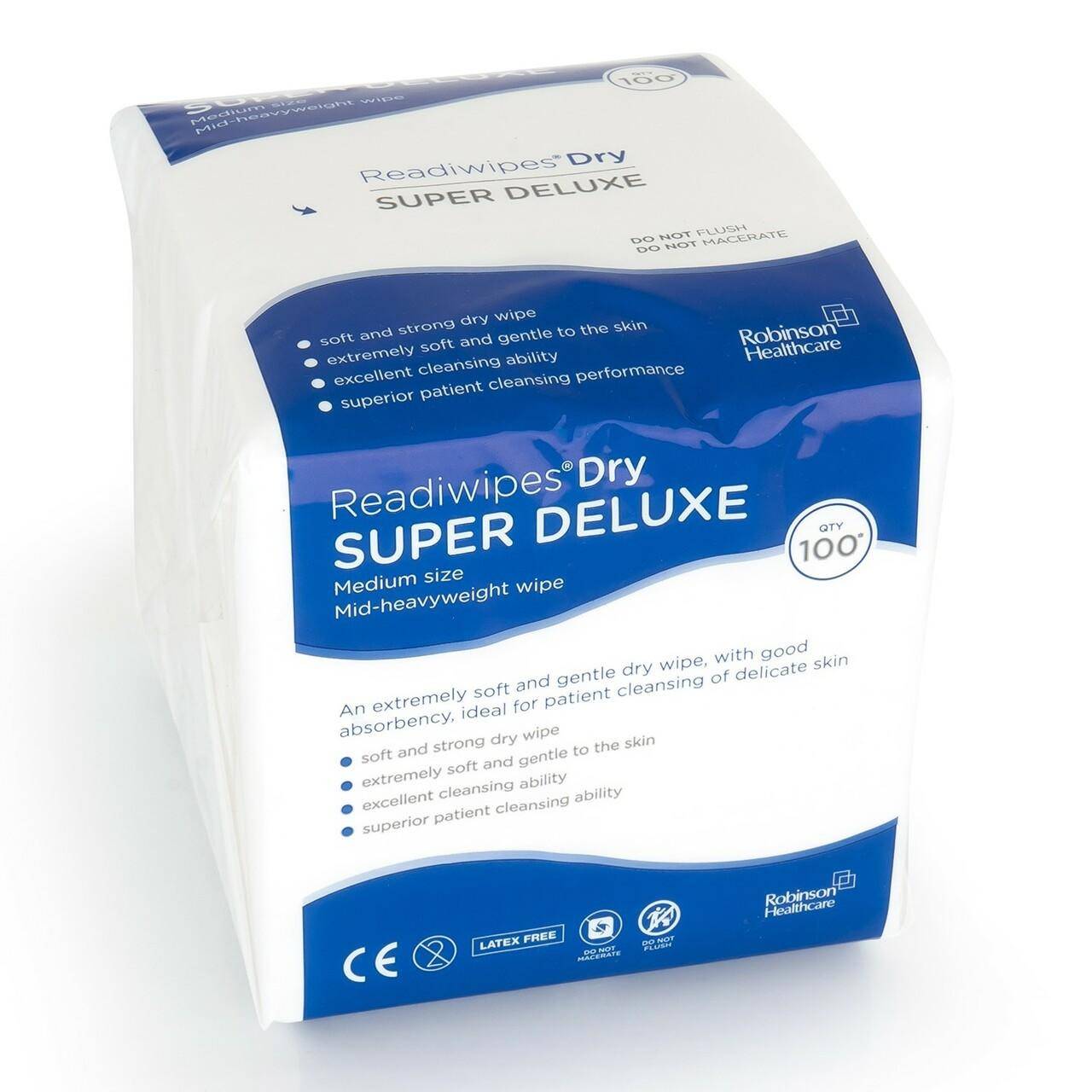 Readiwipes Dry Super Deluxe Medium 100-tallet