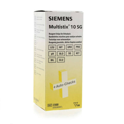 Multistix 10 SG-reagensstrimler (pakke med 100)