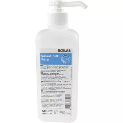 Skinman - Skinman Soft Protect Pump 500ml - 3075200 UKMEDI.CO.UK UK Medical Supplies