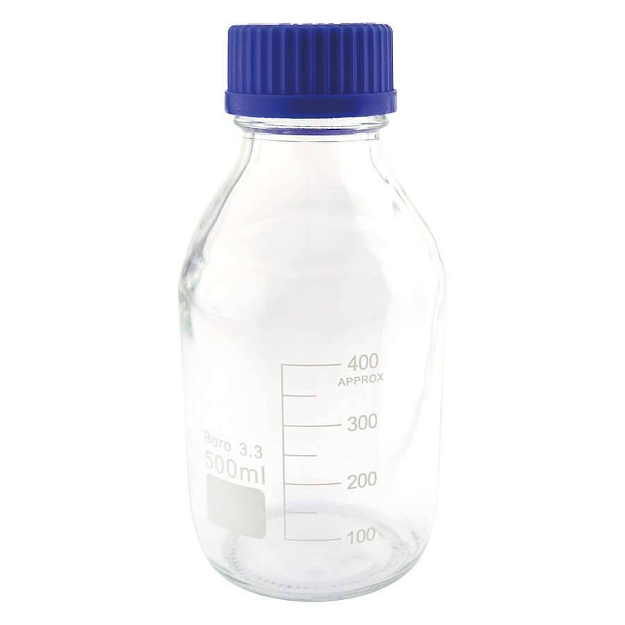 500 ml borosilikatglassreagensflaske