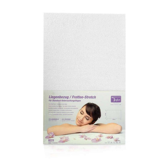 Fitted Sheet for Massage Tables and Examination Tables White - UKMEDI