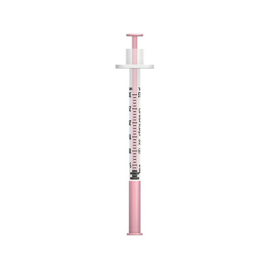 0,3 ml 0,3 tommer 32g Rosa Unisharp Sprøyte og Nål u100