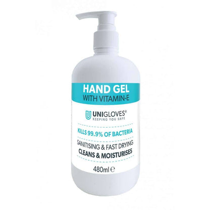 Unigloves Hand Gel med Vitamin-E 480ml