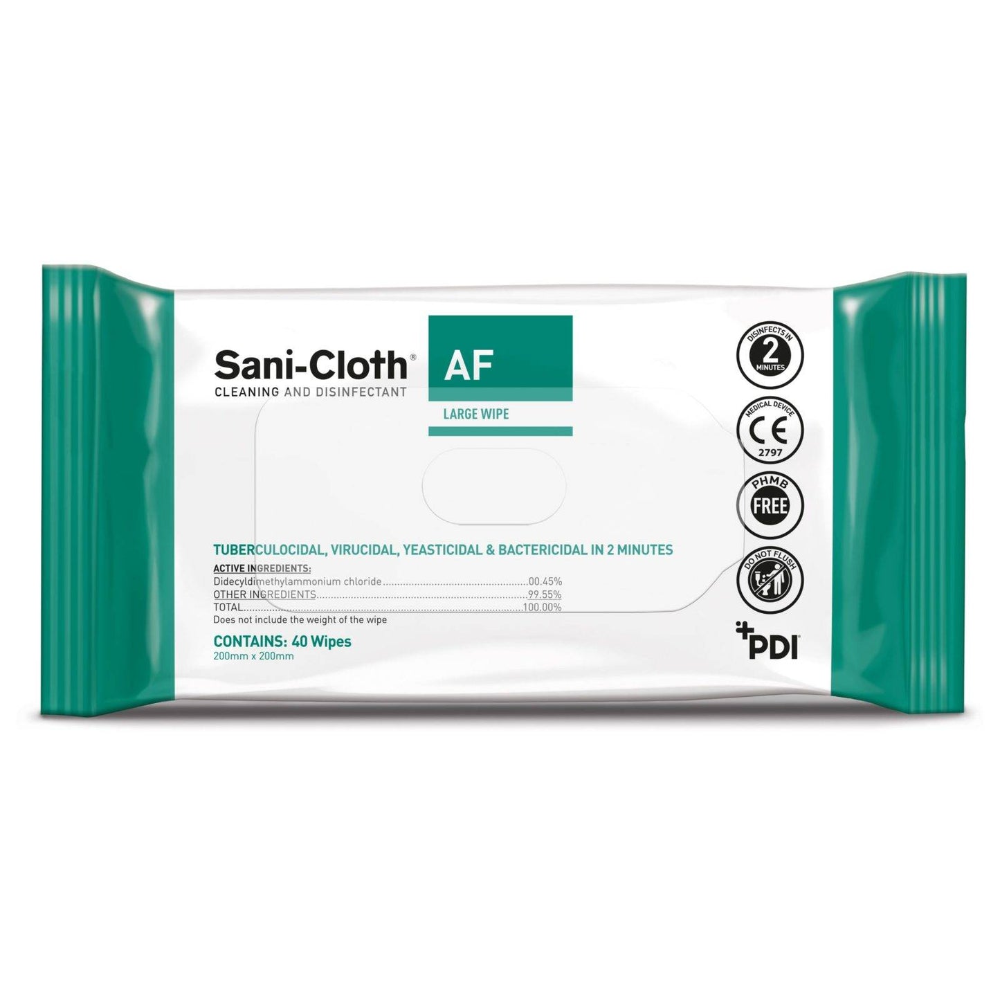 Sani-Cloth AF-servietter Pakke med 40 stk